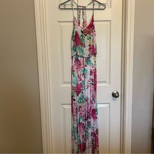 Tropical Maxi Sundress